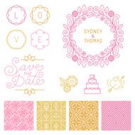Wedding design elements N4