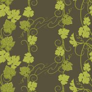 Seamless texture with vines