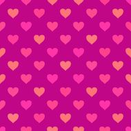Seamless pattern with hearts N70