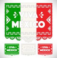 Cut Out Paper - Viva M&eacute;xico N2