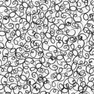 Seamless pattern of abstract swirls
