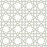 Traditional Arabic seamless ornament
