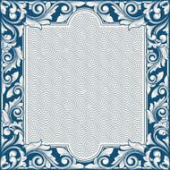 Ornate vintage decorative frame