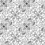 Black and white seamless pattern N92