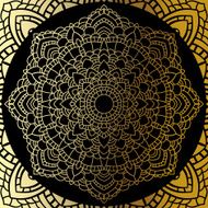 Gold mandala N2