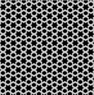 Black and white arabic seamless pattern