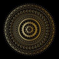 Gold mandala N3