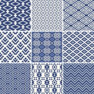 Seamless background set - mexican theme