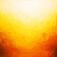 Orange Polygonal Mosaic Background Creative Business Design Templates