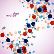 Molecule background colorful illustration N42