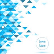 vector abstract app blue hi tech background