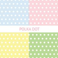 Polka Dots Seamless Pattern N3