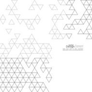 Creative abstract triangle pattern Polygonal background Hipst