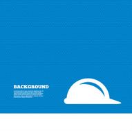 Hard hat sign icon Construction helmet symbol