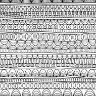 Aztec hand-drawn pattern N2