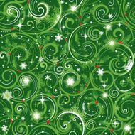 Seamless holly background