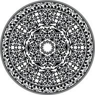 ancient pattern Vector illustration N4