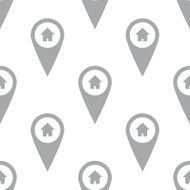 New Home pointer seamless pattern
