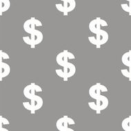 Dollar seamless pattern