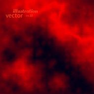 Abstract fire flames red and black background Colorful vector illustration