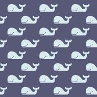 seamless whale pattern N2