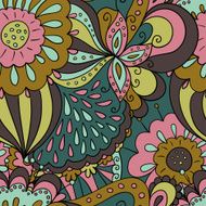 Seamless Floral Pattern N1050
