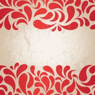 red vintage background