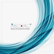 Blue wave abstract background N2
