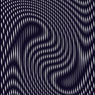 Optical background with monochrome lines Moire pattern
