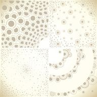 Circle compositions background N2