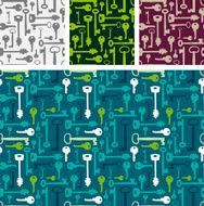 Set of four Key pattern