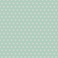 Seamless Japanese style geometry flower pattern