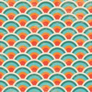 Seamless Geometric Circles Background Pattern