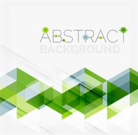 Abstract geometric background Modern overlapping triangles N4