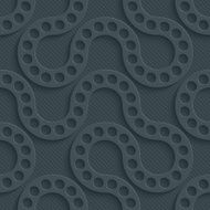 Dark seamless vector background with 3D effect N35