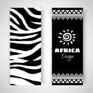 African Tribal Art Banners N2