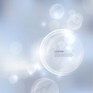 Abstract background with light and bright spots