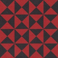 Abstract triangle pattern - different colors leather surface