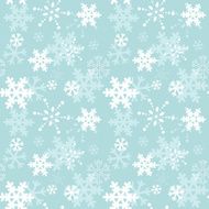 Winter snowflakes seamless texture