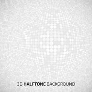 Abstract perspective background with halftone N2