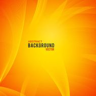 Abstract yellow and orange background Vector illustration