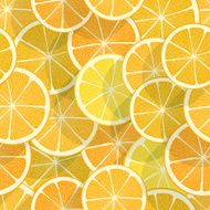 Citrus seamless background