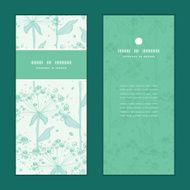 Vector summer line art dandelions vertical frame pattern invitation greeting