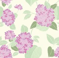 Seamless pattern with flowers lilac N9