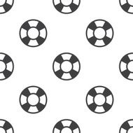 lifebuoy vector seamless pattern