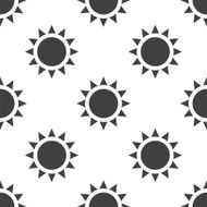 sun vector seamless pattern N2