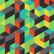 Abstract geometrical 3d background N3