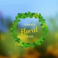 Summer wreath