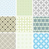 seamless ornament patterns