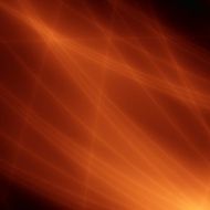 Orange lightning flow nice wallpaper
